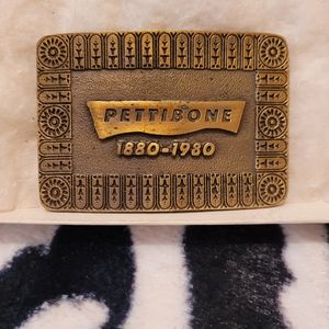 Vintage Collectors 100 yr anniversary Pettibone Belt Buckle